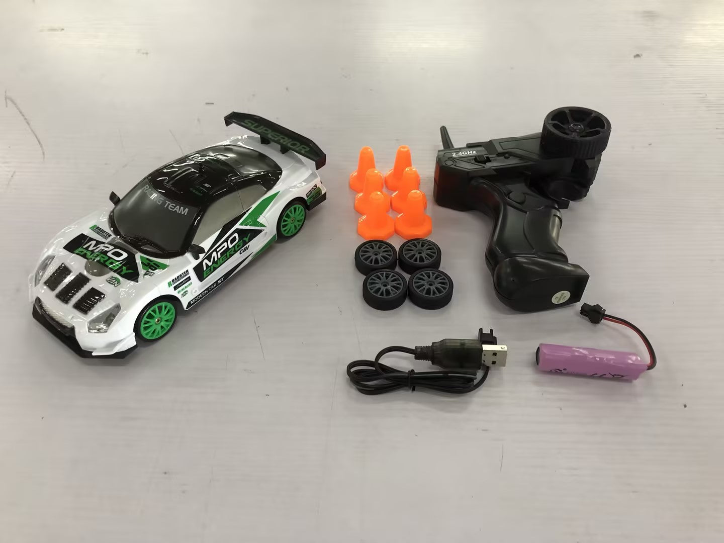 2.4G Drift RC Car 4WD RC Drift Car Toy Remote Control GTR Model AE86 Vehicle Car RC Racing Car Toy For Children Christmas Gifts