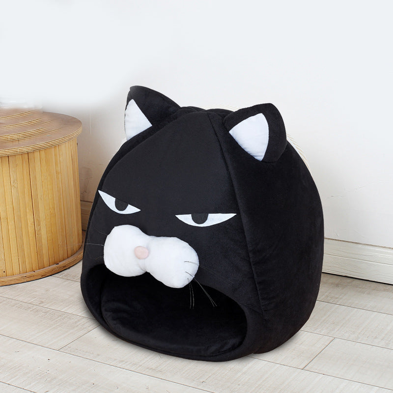 Cat House Bed Mat Sleeping Nest Pet Bed