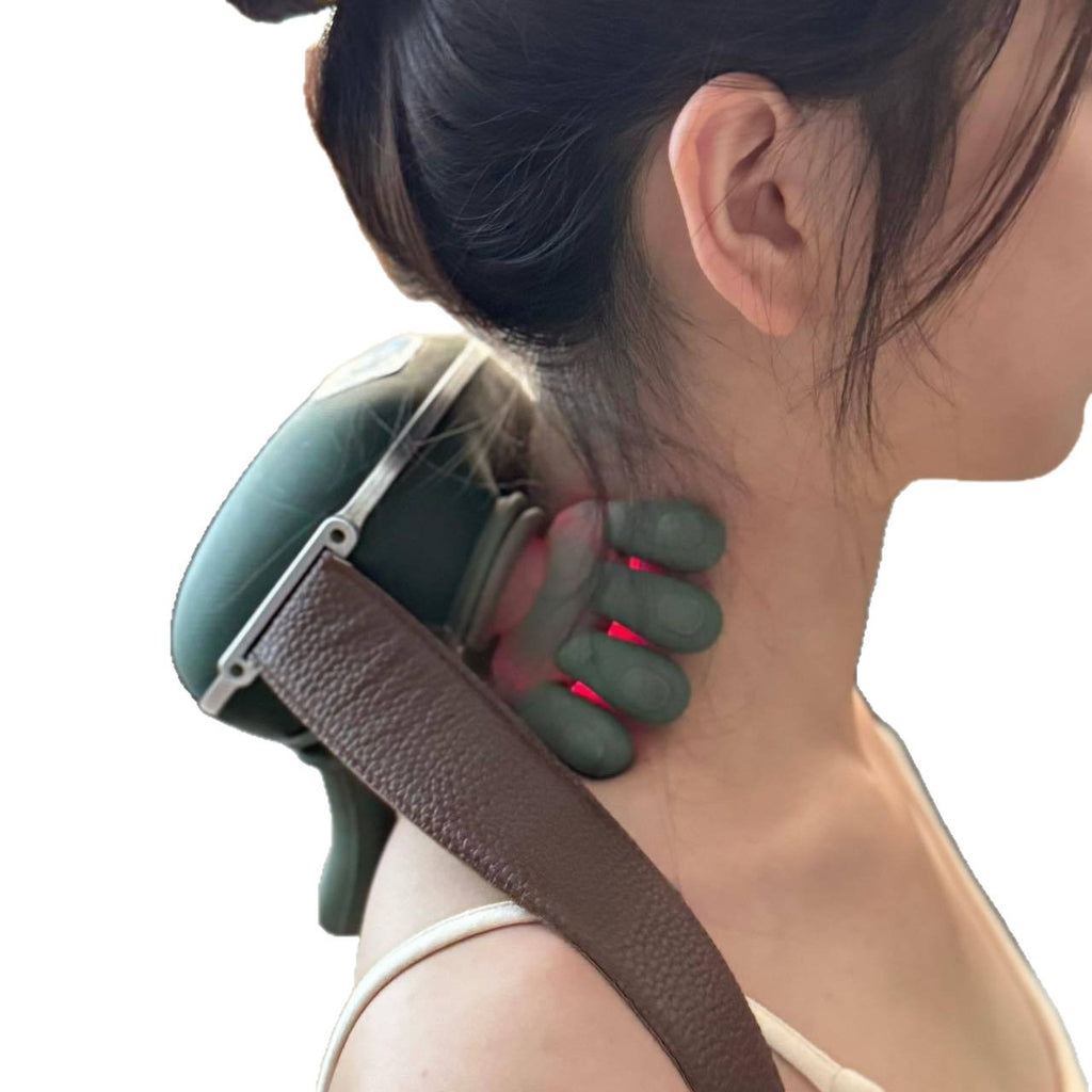 Portable Neck and Shoulder Massager with Heat Therapy