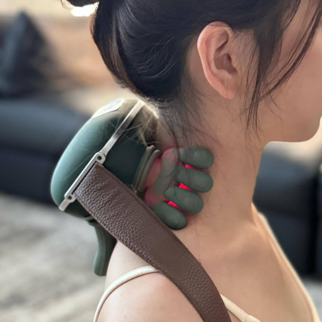Portable Neck and Shoulder Massager with Heat Therapy