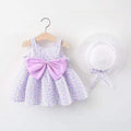Girls' Floral Summer Cotton Dress