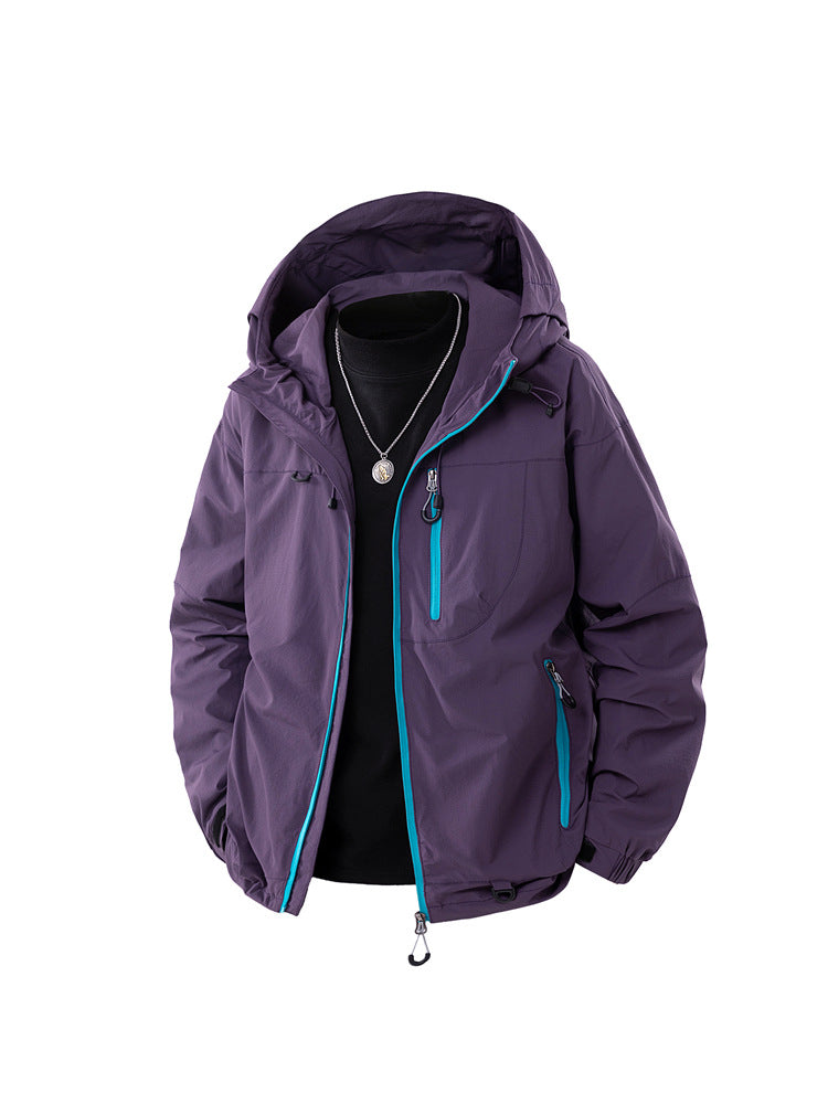 Mens Windproof Waterproof Corduroy Jacket