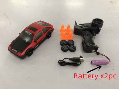 2.4G Drift RC Car 4WD RC Drift Car Toy Remote Control GTR Model AE86 Vehicle Car RC Racing Car Toy For Children Christmas Gifts