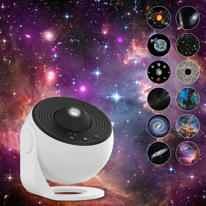 Night Light Galaxy Projector Starry Sky Projector 360 Rotate Planetarium Lamp For Kids Bedroom Valentine's Day Gift Wedding Decor