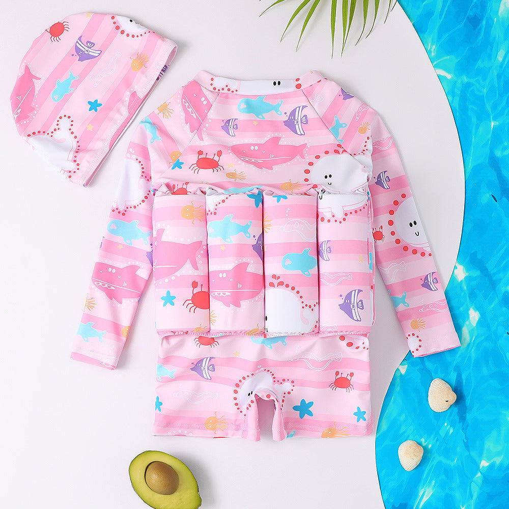 Kids' Buoyancy One-Piece Swimwear