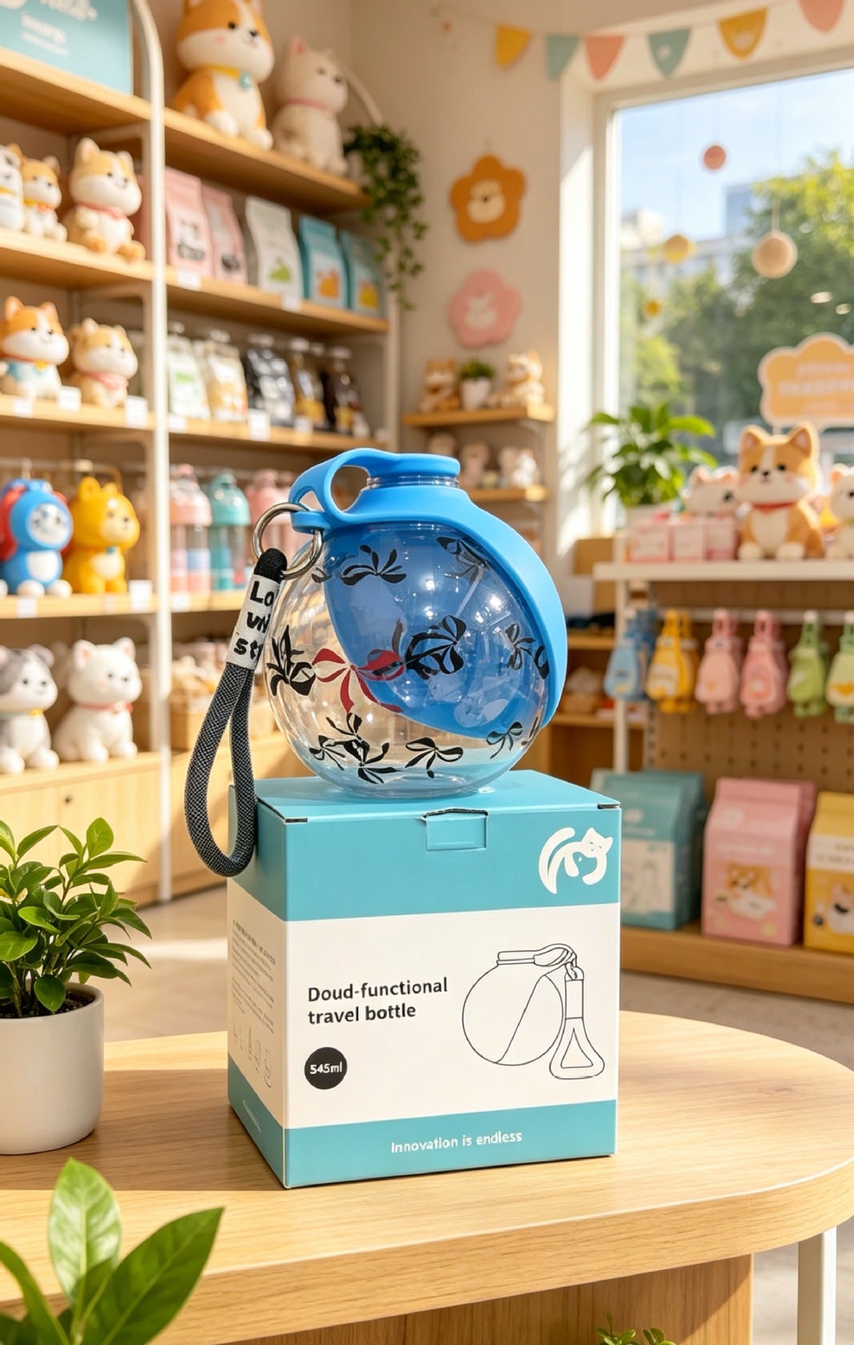 Collapsible Pet Water Bottle