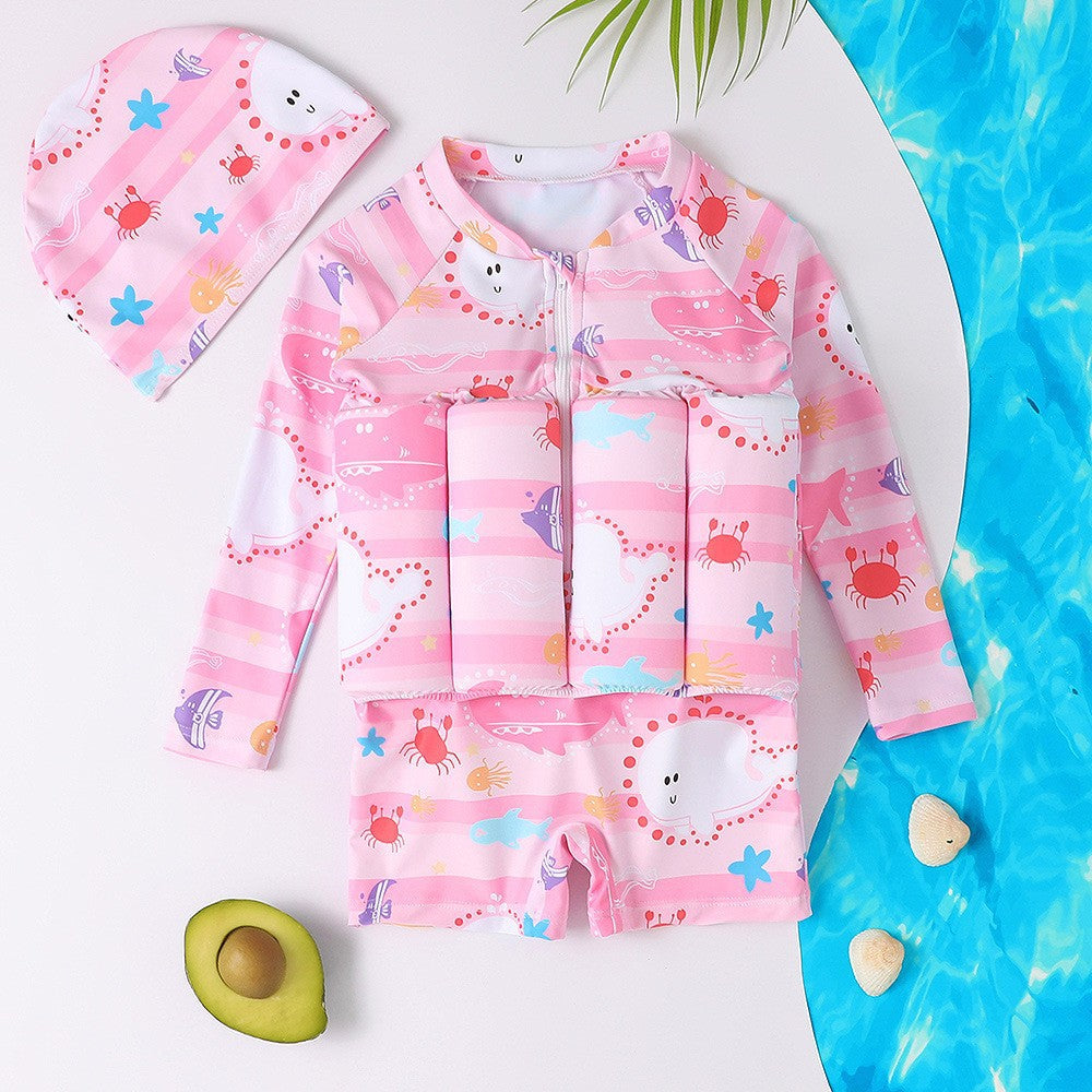 Kids' Buoyancy One-Piece Swimwear