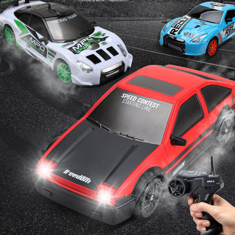 2.4G Drift RC Car 4WD RC Drift Car Toy Remote Control GTR Model AE86 Vehicle Car RC Racing Car Toy For Children Christmas Gifts