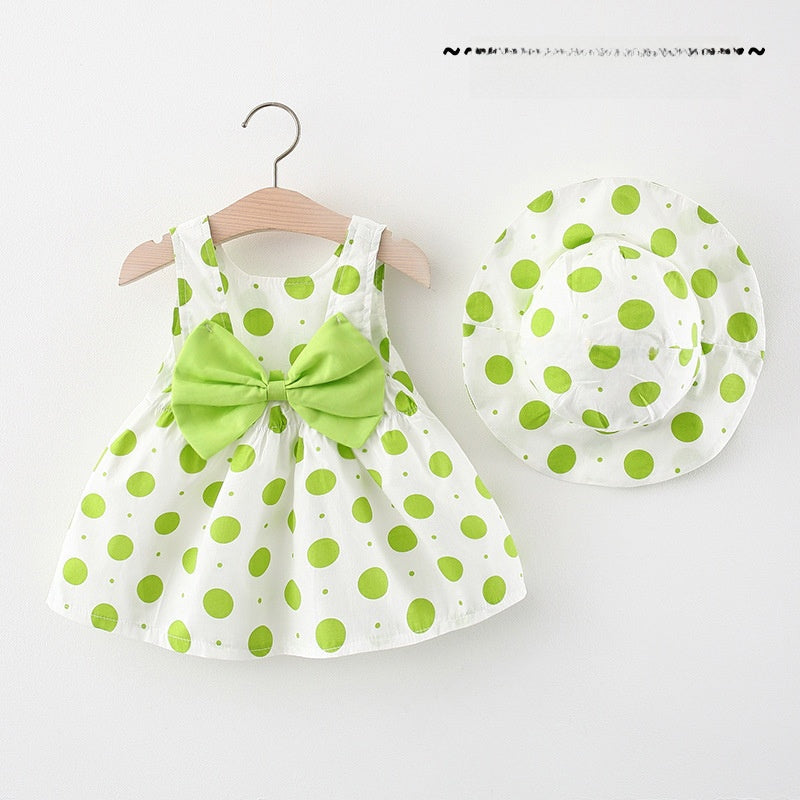 Girls' Floral Summer Cotton Dress