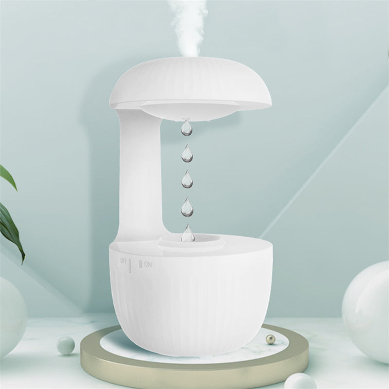 Anti-gravity Air Humidifier Silent Counter-Current Humidifier Levitating Water Drops Cool Mist Maker Fogger Relieve Fatigue