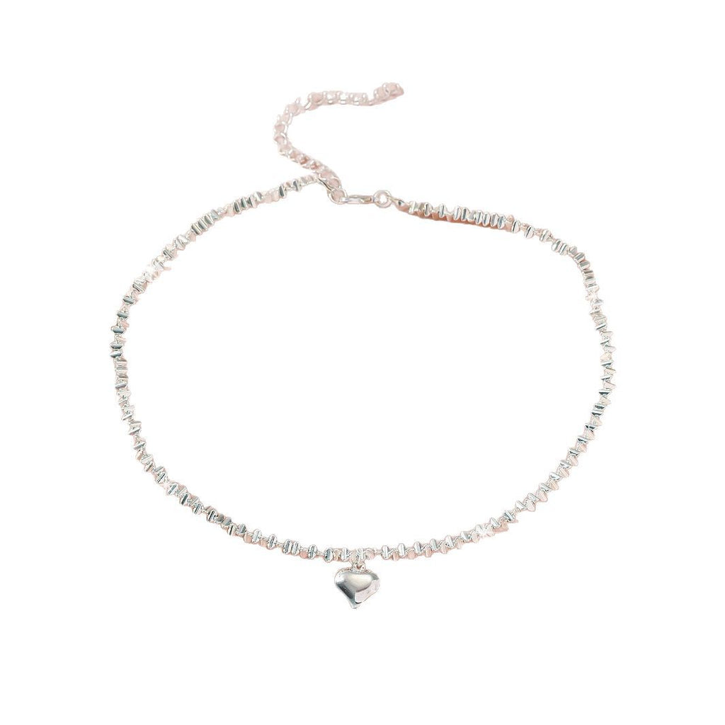 Minimalist Green Diamond U-Shape Necklace