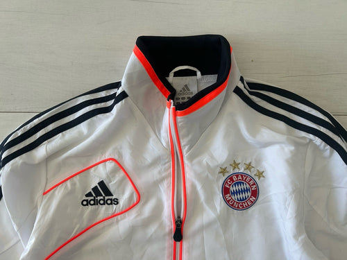 BAYERN MUNICH adidas track jacket top hood zip blouse 2013/2014 M/L
